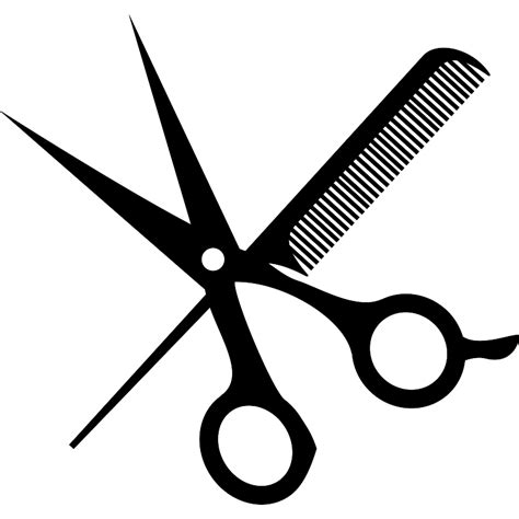 Scissors And Comb Vector Svg Icon Svg Repo