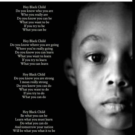 Hey Black Child Poem Quotes Pinterest Children Poems Black