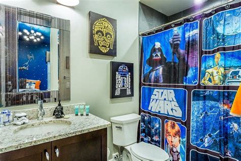 Star Wars Bathroom Decor Interior Design Themes That Are OnTrend Wall Art Prints