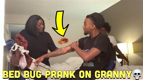 bedbug prank on granny 😂 funny asf youtube