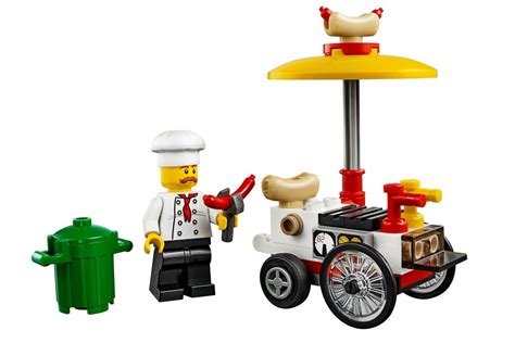 Lego Minifigs Town Cty0878 Hot Dog Chef Minifig Picturesbe