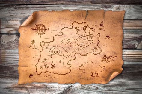 Old Treasure Map Stock Photo Image Of Mystery Paper 26884926
