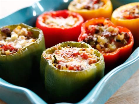 how to make stuffed peppers stuffed peppers recipe ree drummond food network