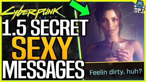 Cyberpunk 2077 NEW SECRET SEXY PANAM TEXTS ROMANCE FEATURES Panam