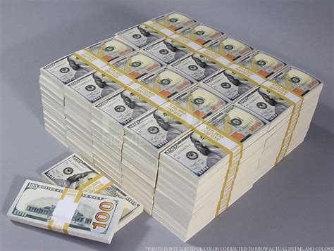 What Does 1 Million Dollars Look Like In 100 Dollar Bills