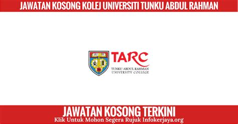 Start your application process by pressing choose a program. Jawatan Kosong Kolej Universiti Tunku Abdul Rahman ...