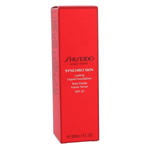 Shiseido Synchro Skin Lasting Liquid Foundation Podkłady Dla Kobiet