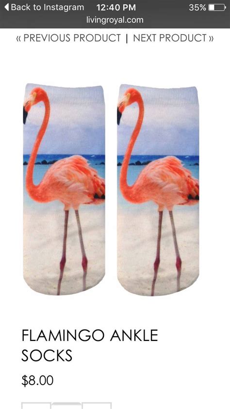 Pin By Madison Riggenbach On Socks Ankle Socks Socks Flamingo