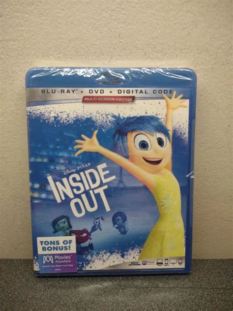Disney Pixar Inside Out Blu Ray Dvd Digital 2019 New Free Shipping 13 95 Picclick