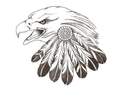 14 Cool Eagle Designs Images Eagle Feather Tattoo Designs 3 D Movie