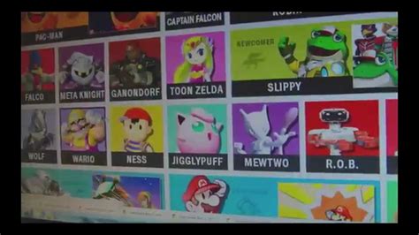Super Smash Bros Website Wip All Characters And Bosses Updated Youtube