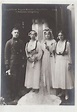 Gottfried, Prince of Hohenlohe-Langenburg with his sisters, Princess ...
