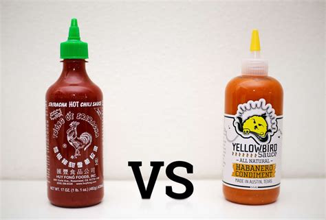 Sriracha Vs Yellowbird Hot Sauce Taste Test Thrillist Nation