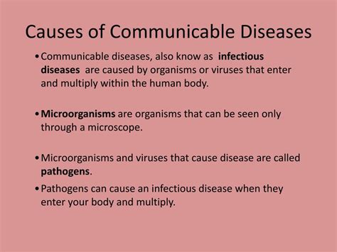 Ppt Communicableinfectious Diseases Powerpoint Presentation Free