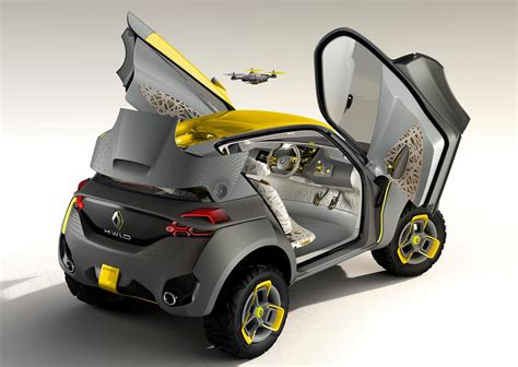 Exclusive Cars Renault Kwid Concept Comes With A Built In Quadrocopter