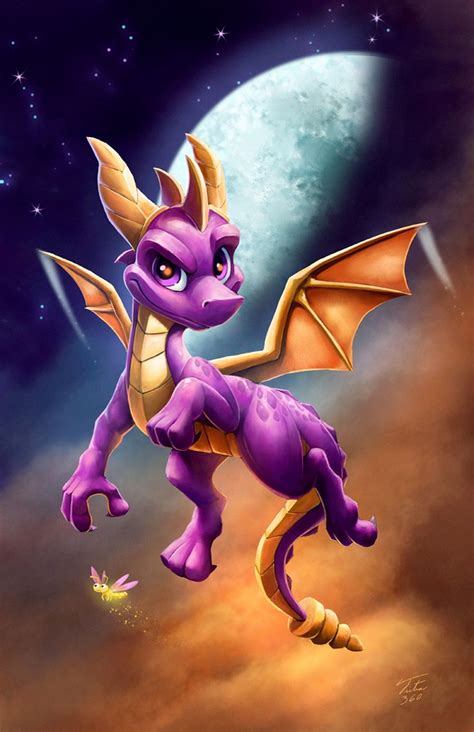 Spyros Return By Tsitra360 Character Design Fantasy Spyro The Dragon