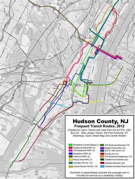 Maps Jitney Buses Of New Jersey