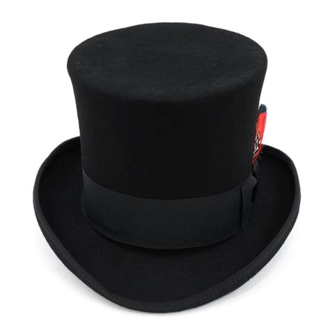 The Ferrecci Premium Classic Wool Top Hat Fhyinc