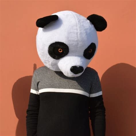 Panda Mascot Costume Fursuit Cosplay Party Fancy Dress Animal Outfit