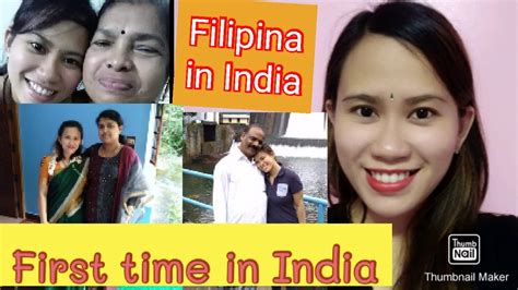 first time experience in india of a filipina filipina indian couple filipina in india youtube