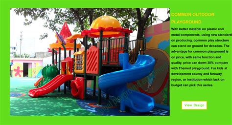 Types Of Our Playground Equipment