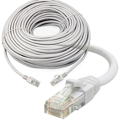 Most of us use cat 5 every day. 50M METERS ETHERNET CABLE RJ45 NETWORK FAST INTERNET LEAD PREMIUM CAT5E WHITE | eBay