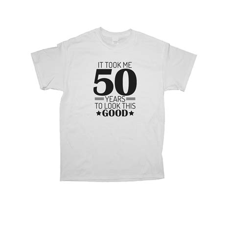 50th Birthday T Shirt Fifty Birthday Celebration Fiftieth Etsy