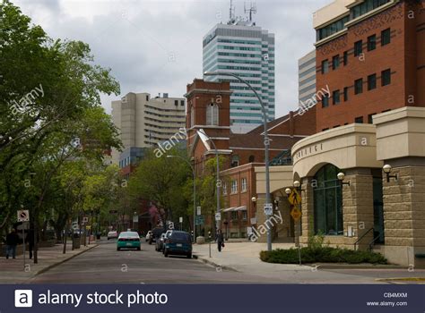 Commercial buildings, downtown, Edmonton, Alberta, Canada Stock Photo - Alamy