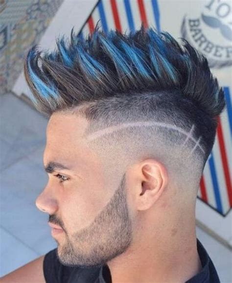 Blue hair does not naturally occur in human hair pigmentation, although the hair of some animals (such as dog coats) is described as blue. 50 Low Fade Haircut Ideas to Rock Right Now ...