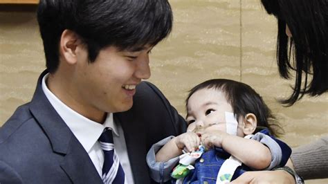 Shohei Ohtani Parents Shohei Ohtani Visits Baby Named Shohei With