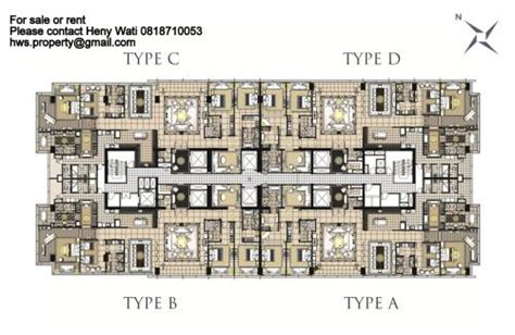 Detail Denah Lantai Dasar Apartemen Koleksi Nomer