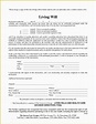 Free Online Will Template Of Free Copy Of Living Will by Richard ...