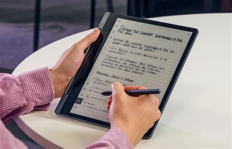 Lenovos Smart Paper Tablet Is A 400 Answer To The Kindle Scribe