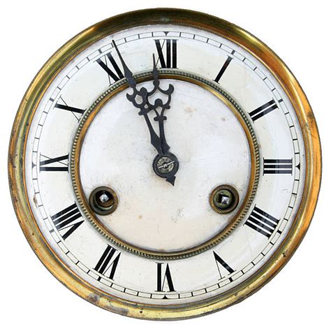 Vintage Clock Midnight Stock Photos Pictures And Royalty Free Images