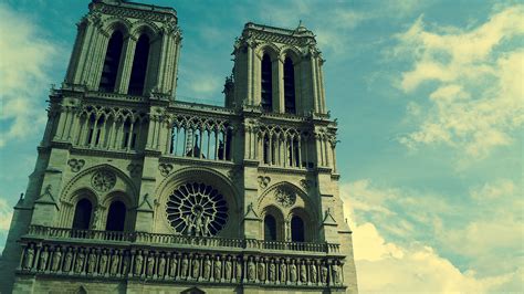 6049392 1920x1080 Notre Dame Cathedral Clouds Sky Cool