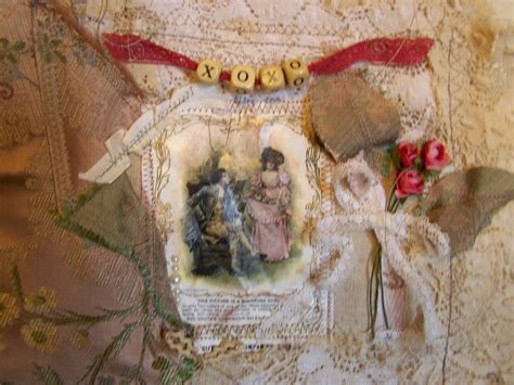The Beckoning Of Life Textile Collage