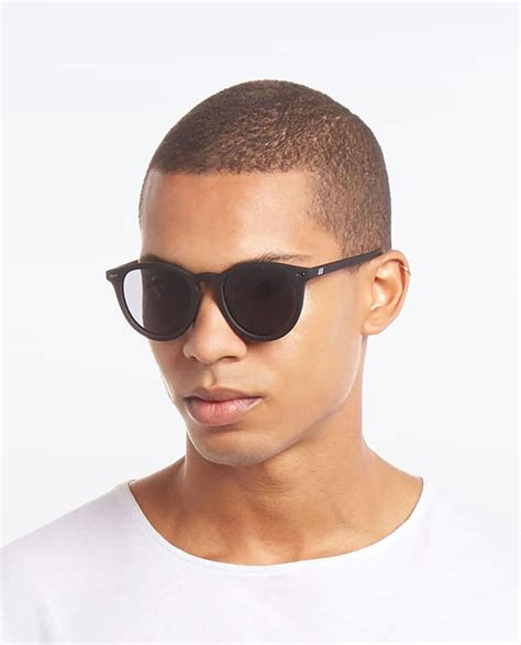 Le Specs Unisex Fire Starter Black Rubber Sunglasses Ozmosis Sunglasses