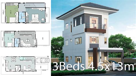 3 Story House Archives House Plans 3d