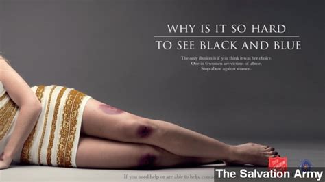 The Dress Featured In Brilliant Domestic Violence Ad