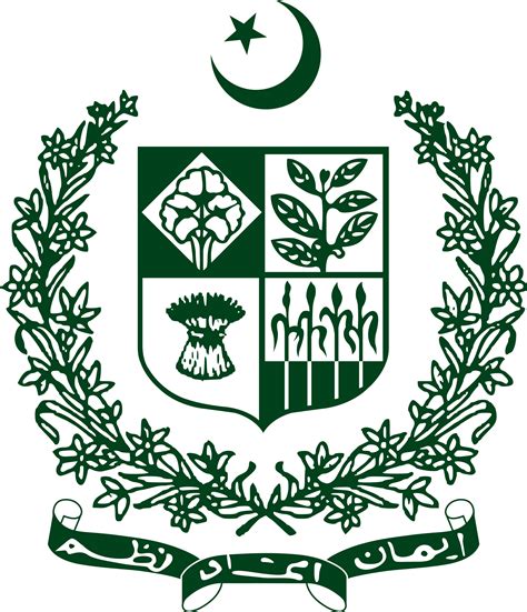The Official Emblem Of The Pakistan