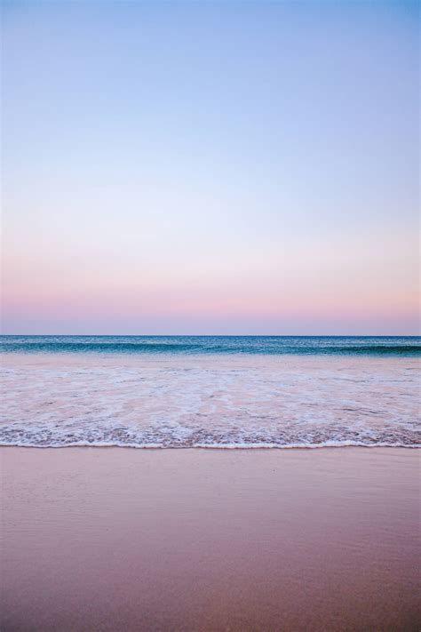 Download Pastel Sky Beach Iphone Wallpaper