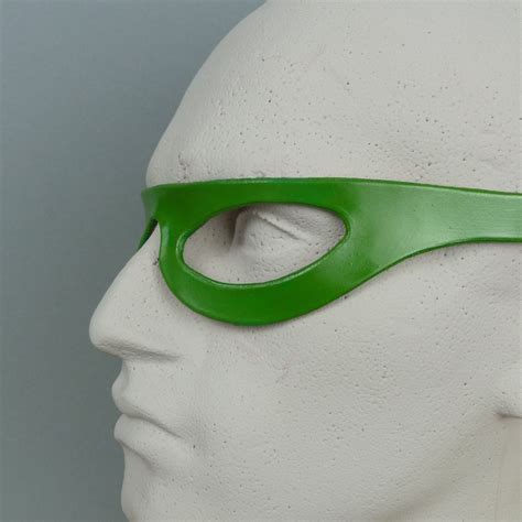 The Riddler Mask In Leather The Jim Carrey Design Designed
