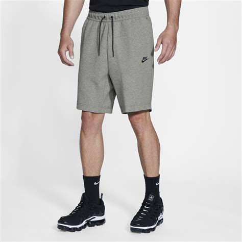 Nike Tech Fleece Shorts In Dark Grey Heatherblack Gray For Men Lyst