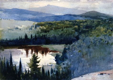 Winslow Homer Indian Village Adirondacks 1894 Winslow Homer