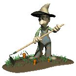 Vamos ouvir o que ele falou? Imágenes animadas de Agricultores, Gifs de Profesiones ...