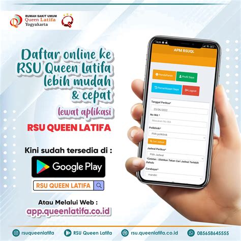 APLIKASI PENDAFTARAN ONLINE PASIEN - RSU Queen Latifa Yogyakarta