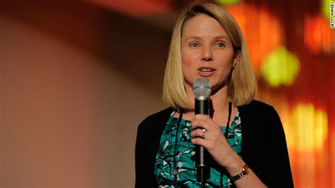What Signal Is Marissa Mayer Giving To Yahoo Employees Cnn