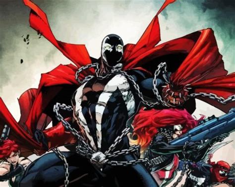 Spawn Animation Characters Paint By Numbers Numeral Paint