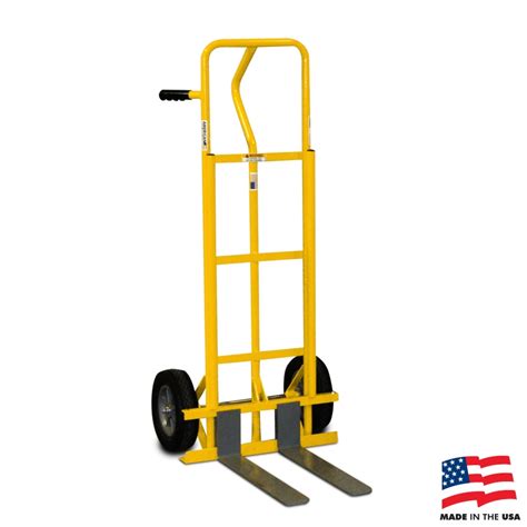 Hand Truck With 20 Adjustable Forks