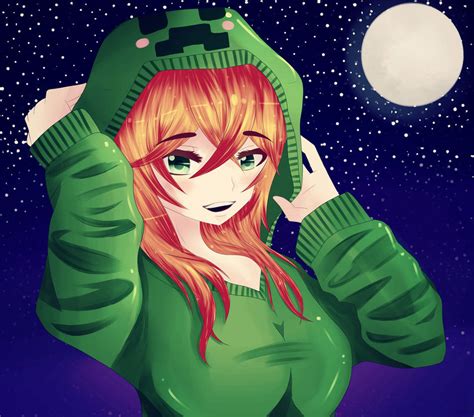 Creeper Girl By Sakuradubstepgirl On Deviantart